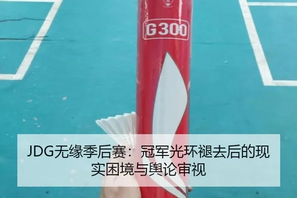 JDG无缘季后赛：冠军光环褪去后的现实困境与舆论审视